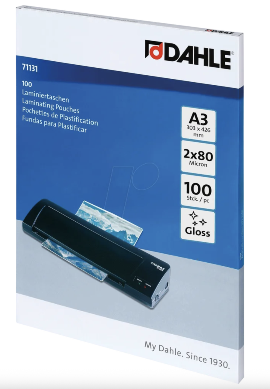 Плівка для ламінування DAHLE A3